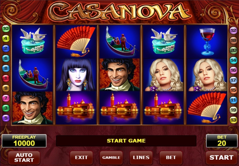 Play Casanova Casino by Amatic 